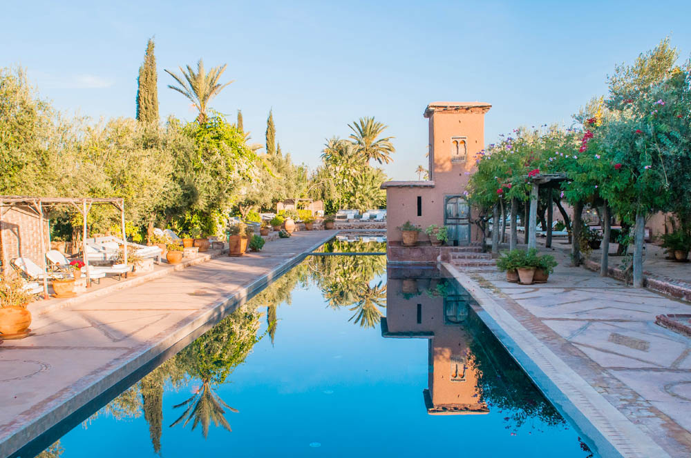 piscine à marrakech oasiria